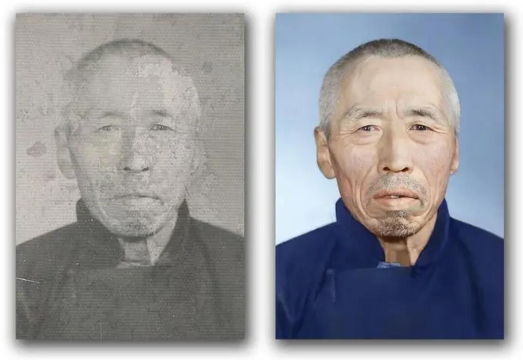 上安乡破损照片修复-56